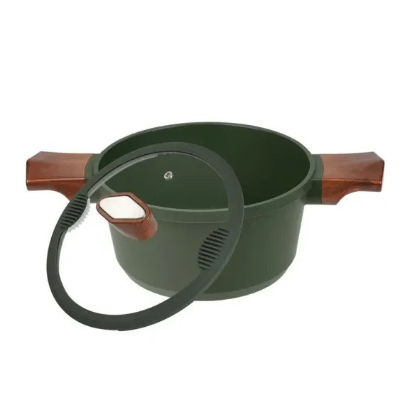 КАСТРЮЛЯ RESTO 93701, 2,6Л, 20СМ, ЗЕЛЁНЫЙ