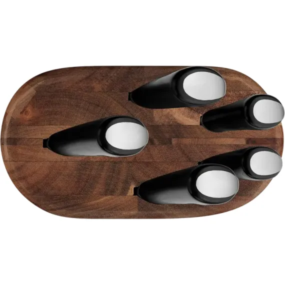 НАБОР НОЖЕЙ TEFAL K267S556, ЧЕРНЫЙ | НЕРЖАВЕЮЩАЯ СТАЛЬ