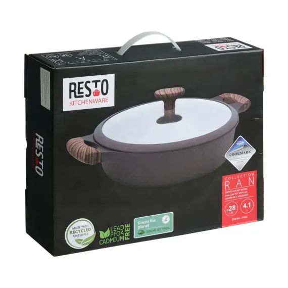 СОТЕЙНИК RESTO 93906, 4,1Л, 28СМ, ЧЁРНЫЙ