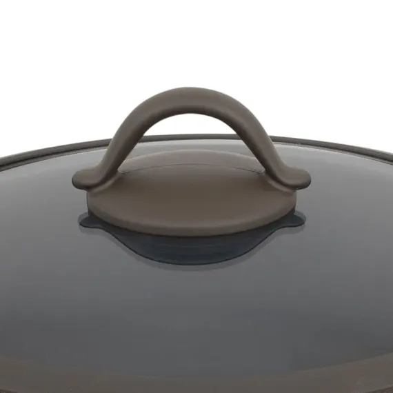 КАСТРЮЛЯ RESTO 94005, 6.8Л, КОРИЧНЕВЫЙ