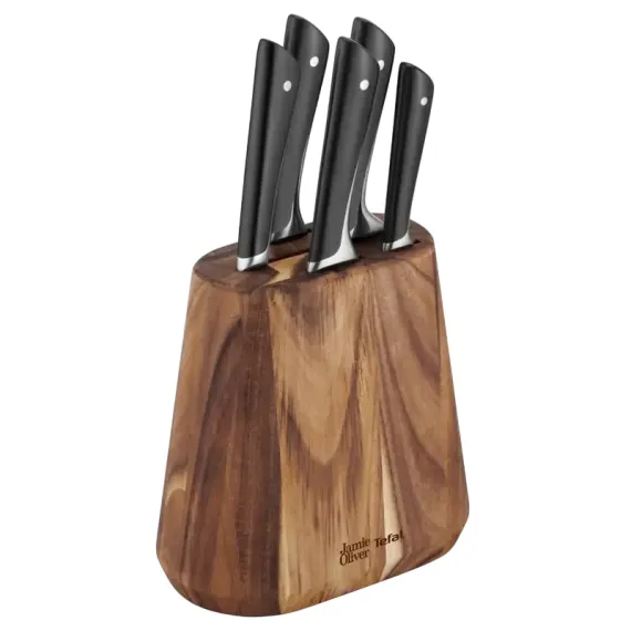 НАБОР НОЖЕЙ TEFAL K267S556, ЧЕРНЫЙ | НЕРЖАВЕЮЩАЯ СТАЛЬ