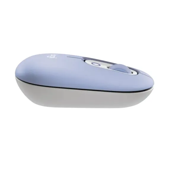 КЛАВИАТУРА И МЫШЬ LOGITECH POP ICON COMBO, БЕСПРОВОДНОЕ, LILIAC | WHITE