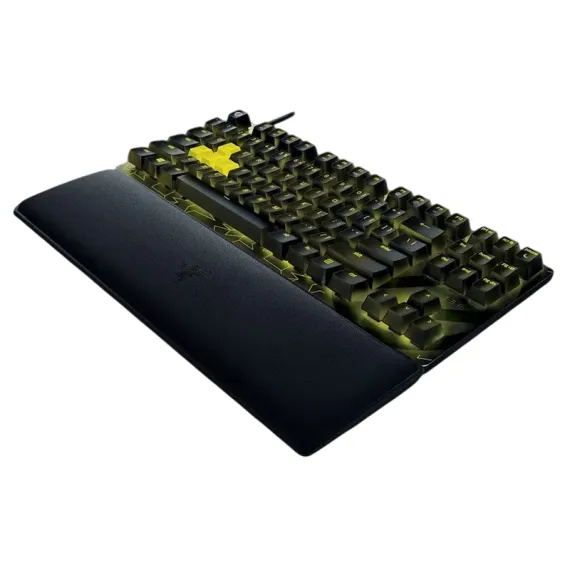 КЛАВИАТУРА RAZER HUNTSMAN V2 TKL ESL EDITION, ПРОВОДНОЕ, ЧЕРНЫЙ | ЖЕЛТЫЙ