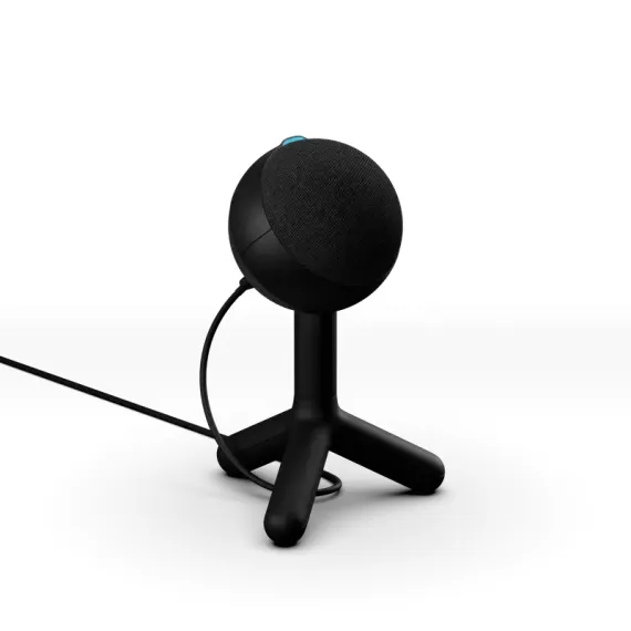 ИГРОВОЙ МИКРОФОН LOGITECH YETI ORB RGB, USB, ЧЁРНЫЙ