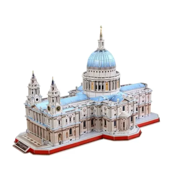 ПАЗЛ 3D CUBICFUN "СОБОР СВЯТОГО ПАВЛА", 14+