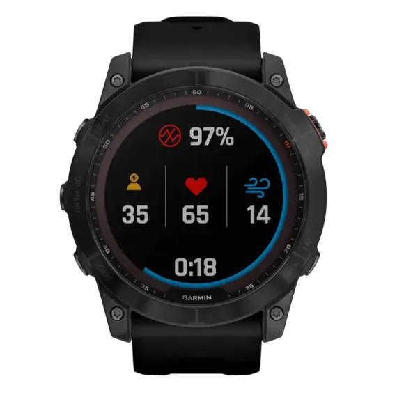 УМНЫЕ ЧАСЫ GARMIN FENIX 7X SOLAR, 51ММ, SLATE GREY