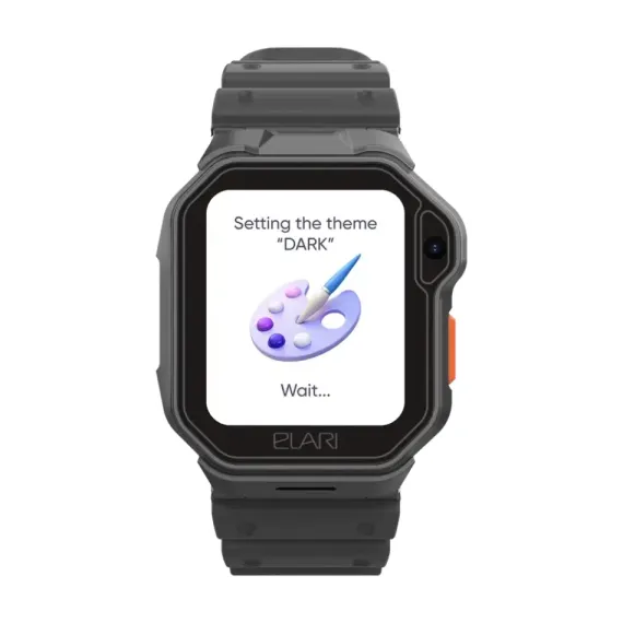 ДЕТСКИЕ ЧАСЫ ELARI KIDPHONE TECHNO 4G, 44ММ, ЧЁРНЫЙ