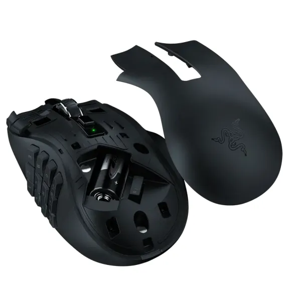 БЕCПРОВОДНАЯ МЫШЬ RAZER NAGA V2 HYPERSPEED, ЧЁРНЫЙ