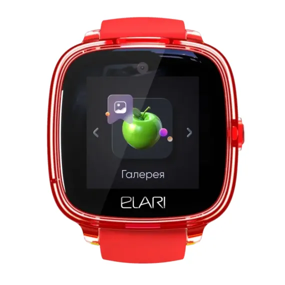 ДЕТСКИЕ ЧАСЫ ELARI KIDPHONE FRESH 4G, 35ММ, КРАСНЫЙ