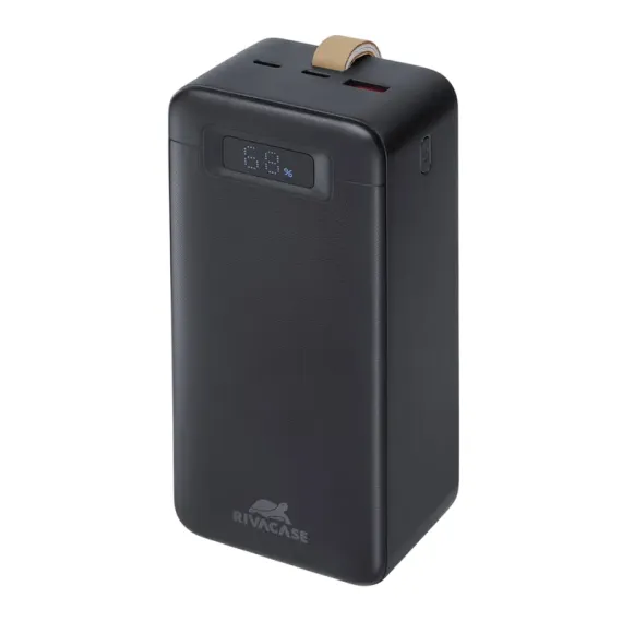 ПОРТАТИВНОЕ ЗАРЯДНОЕ УСТРОЙСТВО RIVACASE VA1084, 40000МА·Ч, ЧЁРНЫЙ