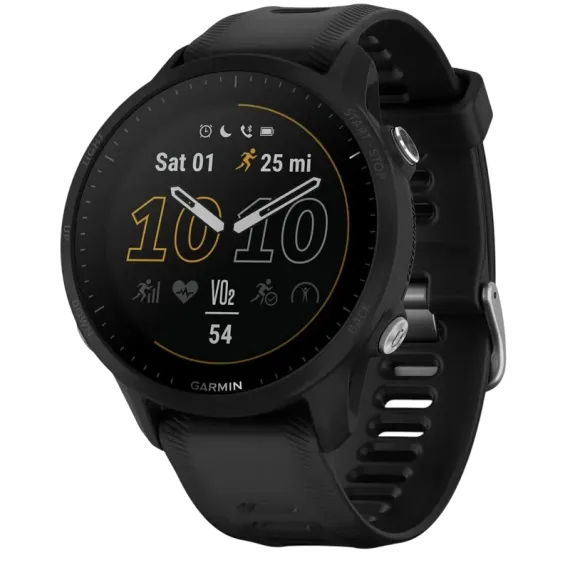 УМНЫЕ ЧАСЫ GARMIN FORERUNNER 955 GPS 33MM, 33ММ, ЧЁРНЫЙ