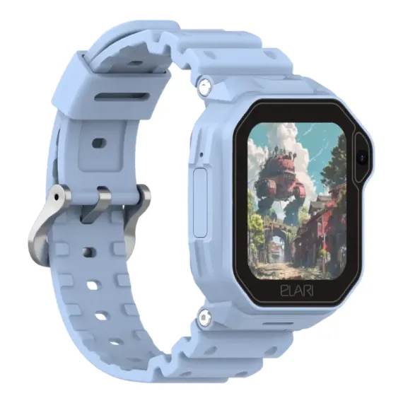 ДЕТСКИЕ ЧАСЫ ELARI KIDPHONE TECHNO 4G, 44ММ, СИНИЙ