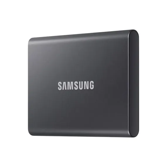 ВНЕШНИЙ ПОРТАТИВНЫЙ SSD НАКОПИТЕЛЬ SAMSUNG T7, 4 ТБ, TITAN GRAY (MU-PC4T0T/WW)