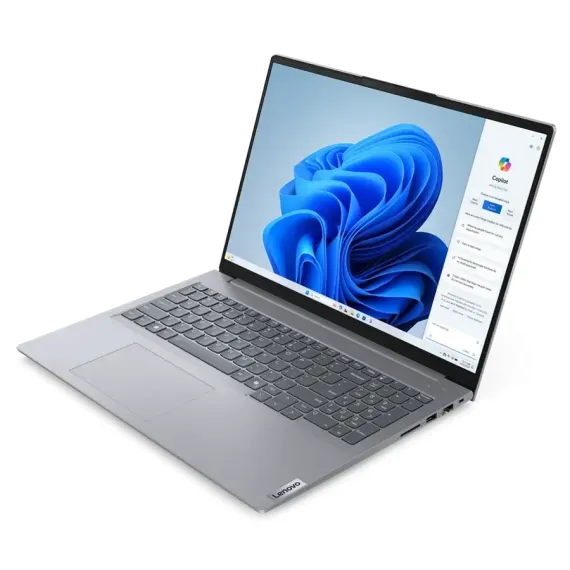 НОУТБУК ДЛЯ БИЗНЕСА 16" LENOVO THINKBOOK 16 G7 IML, ARCTIC GREY, INTEL CORE ULTRA 7 155H, 16ГБ/1024ГБ, БЕЗ ОС