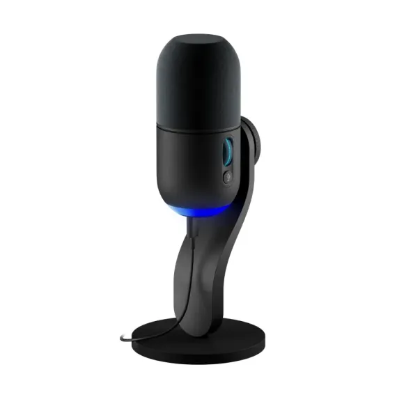 ИГРОВОЙ МИКРОФОН LOGITECH YETI GX, ПРОВОДНОЙ АНАЛОГОВЫЙ, ЧЁРНЫЙ