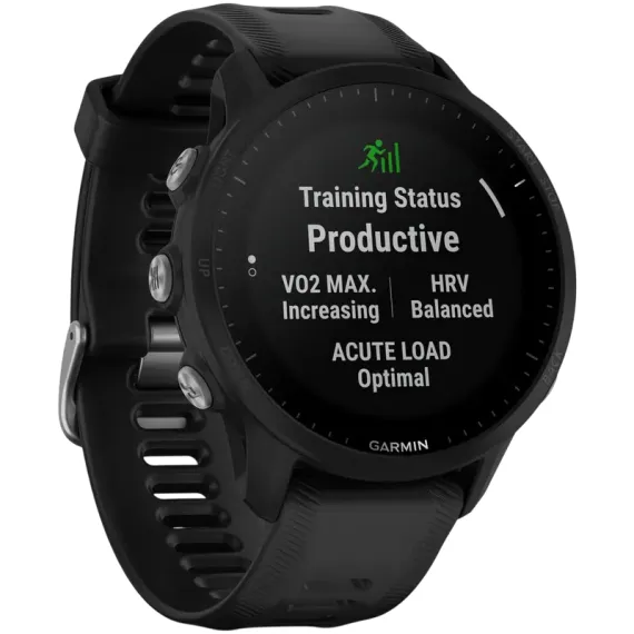 УМНЫЕ ЧАСЫ GARMIN FORERUNNER 955 GPS 33MM, 33ММ, ЧЁРНЫЙ