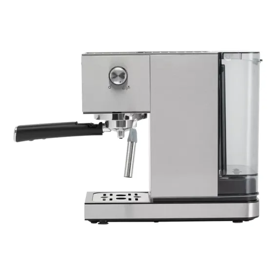 КОФЕВАРКА РОЖКОВАЯ POLARIS PCM1542E, 1350ВТ, НЕРЖАВЕЮЩАЯ СТАЛЬ