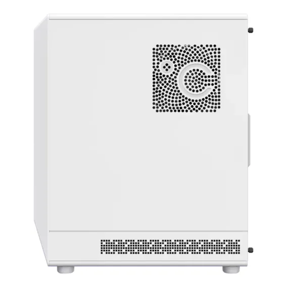 КОМПЬЮТЕРНЫЙ КОРПУС GAMEMAX VISTA COC AW, MIDI-TOWER, БЕЗ БЛОКА ПИТАНИЯ, БЕЛЫЙ