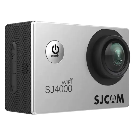 ЭКШН-КАМЕРА SJCAM SJ4000 WIFI, СЕРЕБРИСТЫЙ