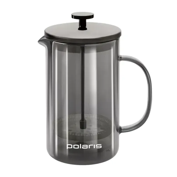 ФРЕНЧ-ПРЕСС POLARIS STEIN-600FP, 0,6Л, ГРАФИТОВЫЙ