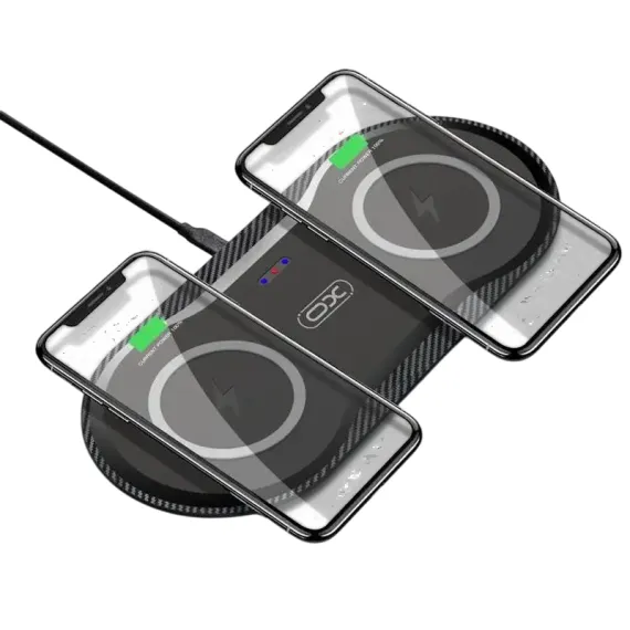 БЕСПРОВОДНАЯ ЗАРЯДКА XO WX025, 20ВТ, ЧЁРНЫЙ