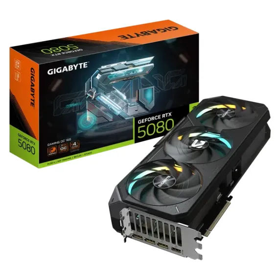 ВИДЕОКАРТА GIGABYTE GV-N5080GAMING OC-16GD, 16GB  256БИТ