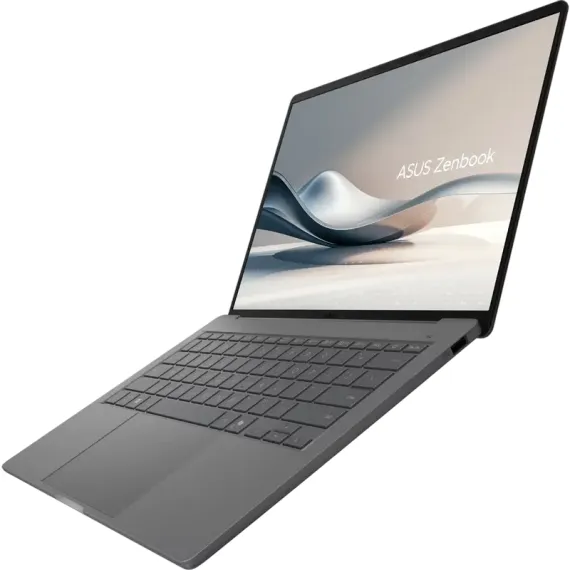НОУТБУК 14" ASUS ZENBOOK 14 OLED UX3407RA, ICELAND GRAY, QUALCOMM SNAPDRAGON X ELITE X1E-78-100, 32ГБ/1024ГБ, WINDOWS 11 HOME