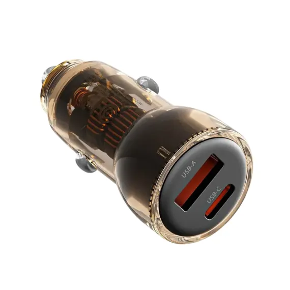 АВТОМОБИЛЬНОЕ ЗАРЯДНОЕ УСТРОЙСТВО XO CC60, 60ВТ, ЧЁРНЫЙ