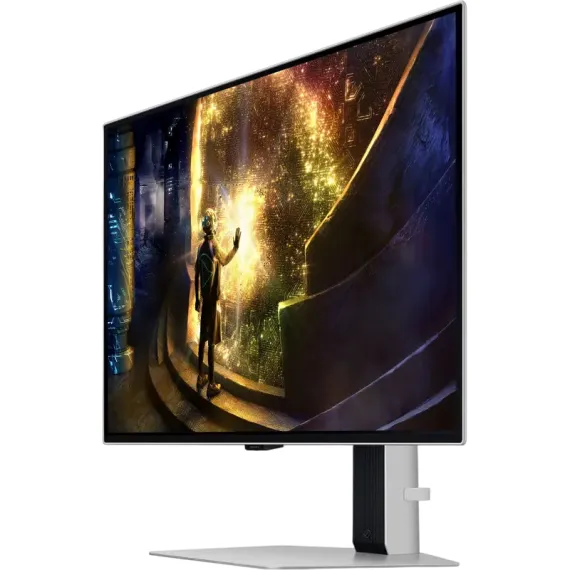 27" ИГРОВОЙ МОНИТОР SAMSUNG S27DG612, OLED 2560X1440 WQHD, СЕРЕБРИСТЫЙ | ЧЕРНЫЙ