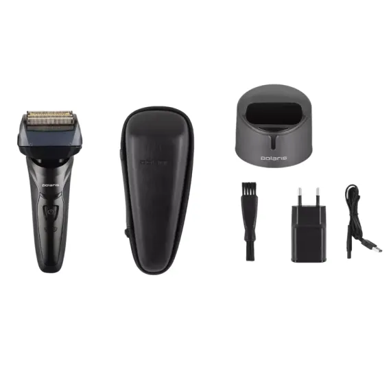 ЭЛЕКТРОБРИТВА МУЖСКАЯ POLARIS PMF1016RC, ЧЁРНЫЙ
