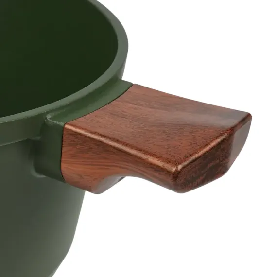 КАСТРЮЛЯ RESTO 93703, 4.6Л, 24СМ, ЗЕЛЁНЫЙ