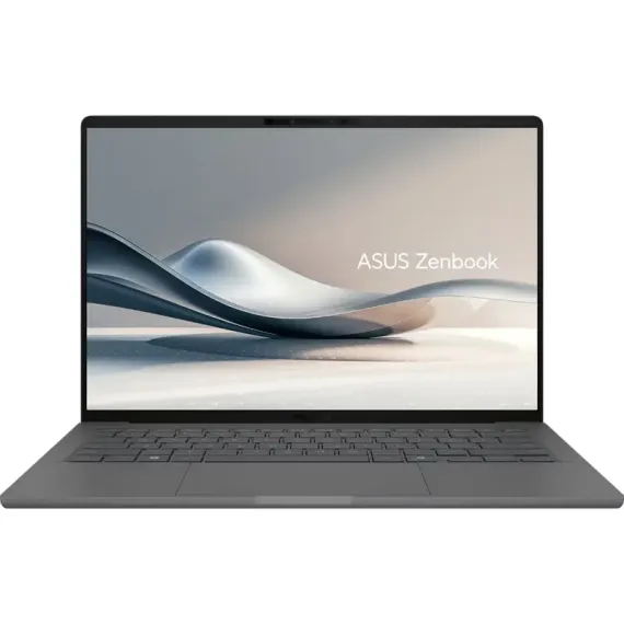 НОУТБУК 14" ASUS ZENBOOK 14 OLED UX3407RA, ICELAND GRAY, QUALCOMM SNAPDRAGON X ELITE X1E-78-100, 32ГБ/1024ГБ, WINDOWS 11 HOME