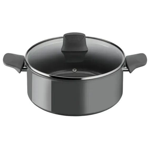 КАСТРЮЛЯ TEFAL C4264673, 4,5Л, 24СМ, СЕРЫЙ