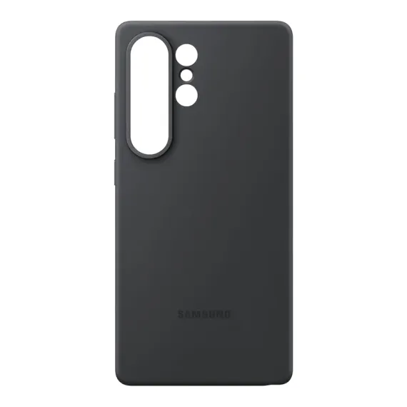 ЧЕХОЛ SAMSUNG SILICONE COVER ДЛЯ GALAXY S25 ULTRA, ЧЁРНЫЙ