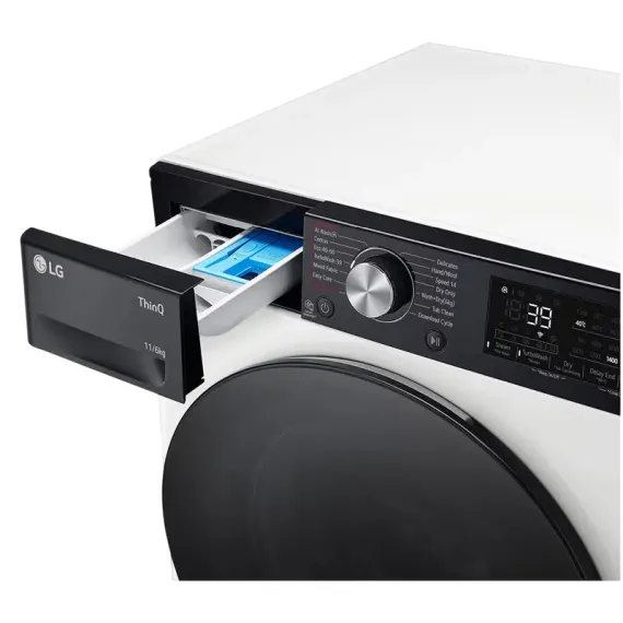 СТИРАЛЬНО-СУШИЛЬНАЯ МАШИНА LG F4DR711S2H, 11КГ, БЕЛЫЙ