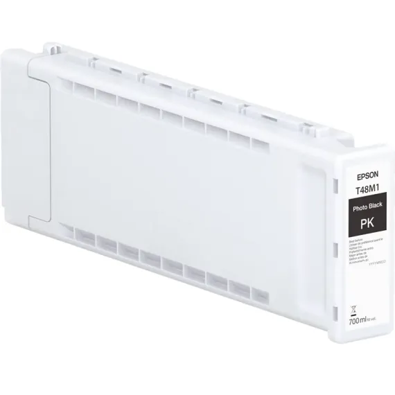 КАРТРИДЖ ЧЕРНИЛЬНЫЙ EPSON SINGLEPACK ULTRACHROME PRO 6 T48M1, 700МЛ, ЧЕРНЫЙ ФОТОГРАФИЧЕСКИЙ