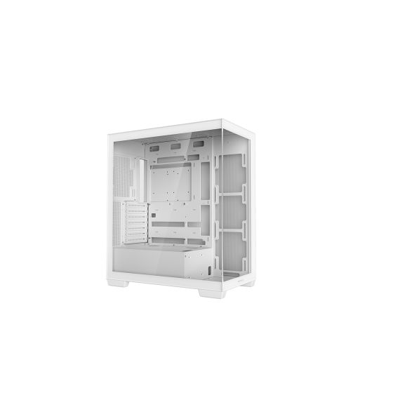 КОРПУС DEEPCOOL CG580 WHITE / W/OPSU / SIDE-WINDOW / ATX / WHITE