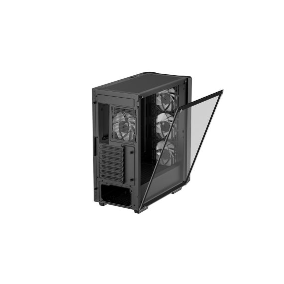 КОРПУС DEEPCOOL CC560 V2/ W/OPSU / SIDE-WINDOW / 4X120MM / ATX / BLACK