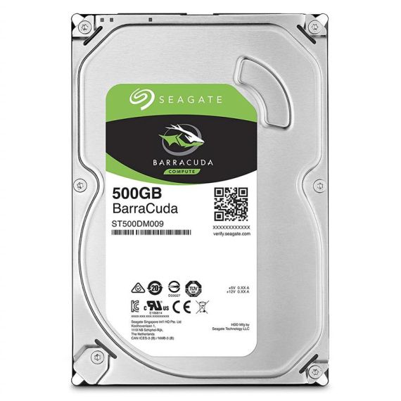3.5" HDD 500GB  SEAGATE ST500DM009 BARRACUDA(R) COMPUTE, 7200RPM, 32MB, SATAIII, NP
