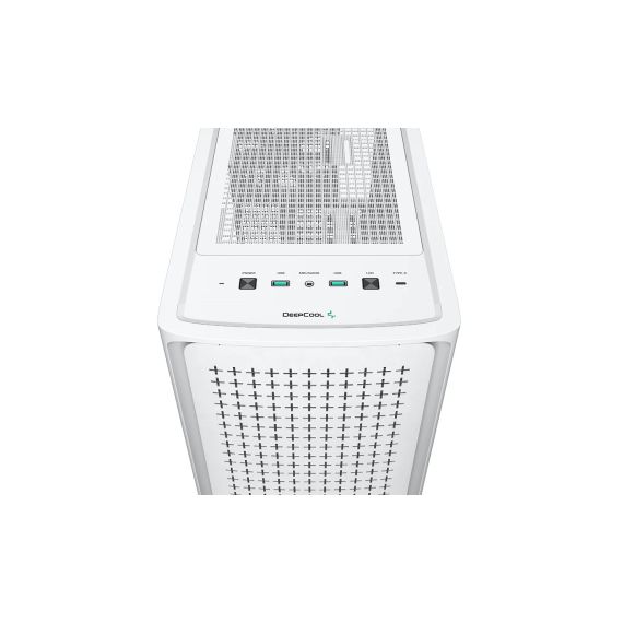 CARCASA DEEPCOOL CK560 WH / W/OPSU / SIDE-WINDOW / 4X120MM / ATX / WHITE