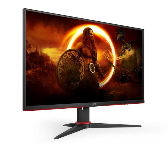 27.0” MONITOR GAMING AOC Q27G2E/BK / QHD / 1MS / 155HZ / BLACK/RED