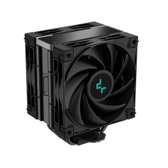 COOLER DEEPCOOL AK400 ZERO DARK PLUS / UNIVERSAL / 220W / 500~1650RPM / <28 DBA / 59.46 CFM / BLACK