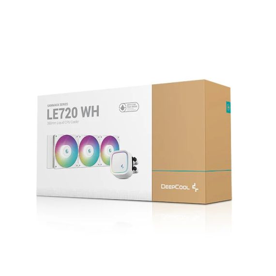 SISTEM DE RACIRE LICHID DEEPCOOL LE720 WH / UNIVERSAL / 250W / FANS: 500~2250PM, PUMP: 2550RPM / 17.6~32.9DBA / 85.85CFM / WHITE