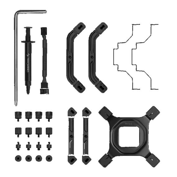 SISTEME DE RACIRE DEEPCOOL AK500 DIGITAL / UNIVERSAL / 240W / 500~1850RPM / <28 DB(A) / 68.99 CFM / BLACK