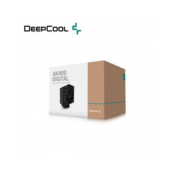 SISTEME DE RACIRE DEEPCOOL AK400 DIGITAL / UNIVERSAL / 220W / 500~1850RPM / <28 DBA / 68.99 CFM / BLACK