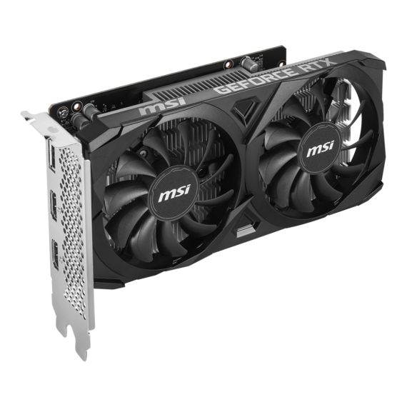 ВИДЕОКАРТА MSI GEFORCE RTX 3050 VENTUS 2X 6G OC/ 6GB/ GDDR6/ 96BIT