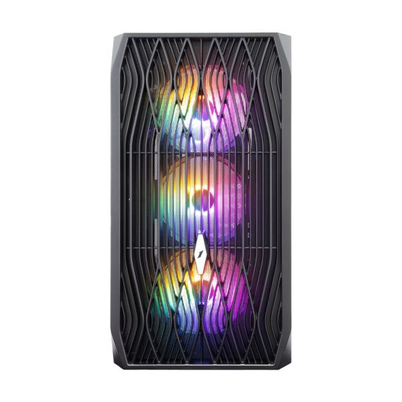 CARCASA GAMING 1STPLAYER AY7 / NO PSU / SIDE-WINDOW / 3X120MM / ATX / BLACK