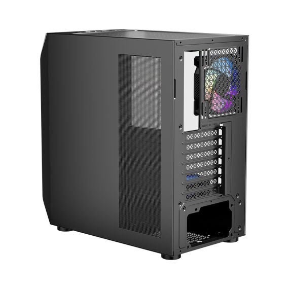 CARCASA GAMING 1STPLAYER AY7 / NO PSU / SIDE-WINDOW / 3X120MM / ATX / BLACK