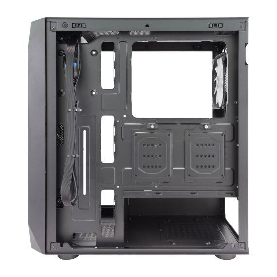 CARCASA GAMING 1STPLAYER AY7 / NO PSU / SIDE-WINDOW / 3X120MM / ATX / BLACK