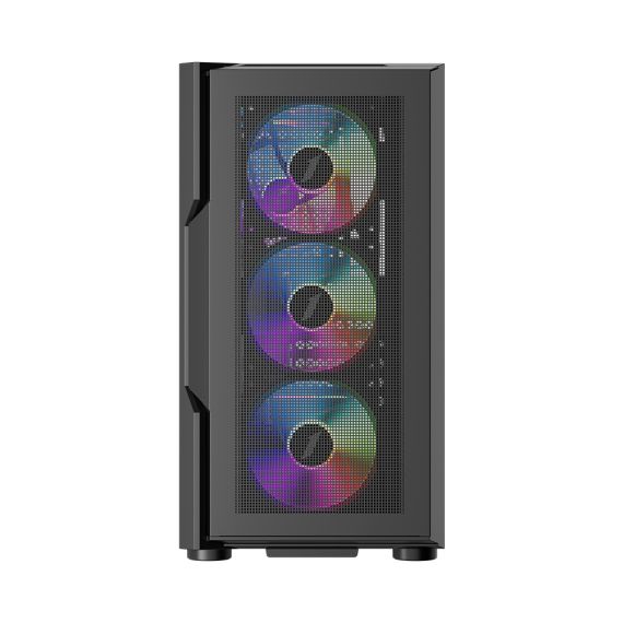 CARCASA GAMING 1STPLAYER T7-P / NO PSU / SIDE-WINDOW / 7X120MM / ATX / BLACK